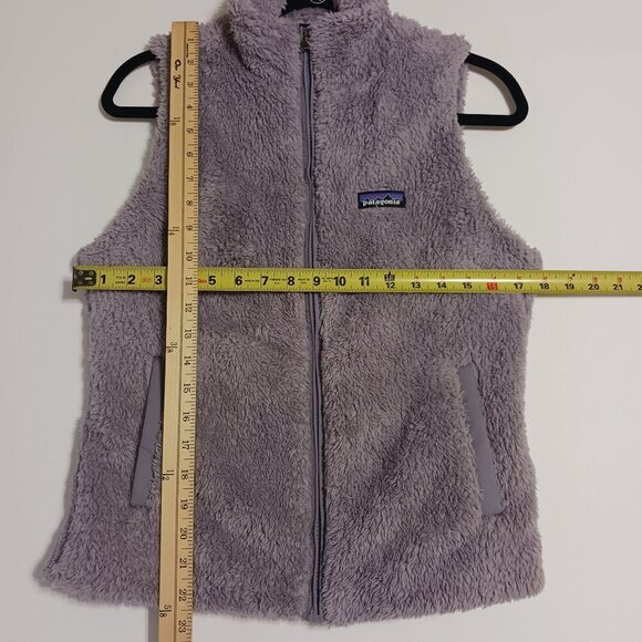 Patagonia Los Gatos Fleece Vest Rustic Purple Full Zip Medium Gorpcore Outdoors - Picture 9 of 9